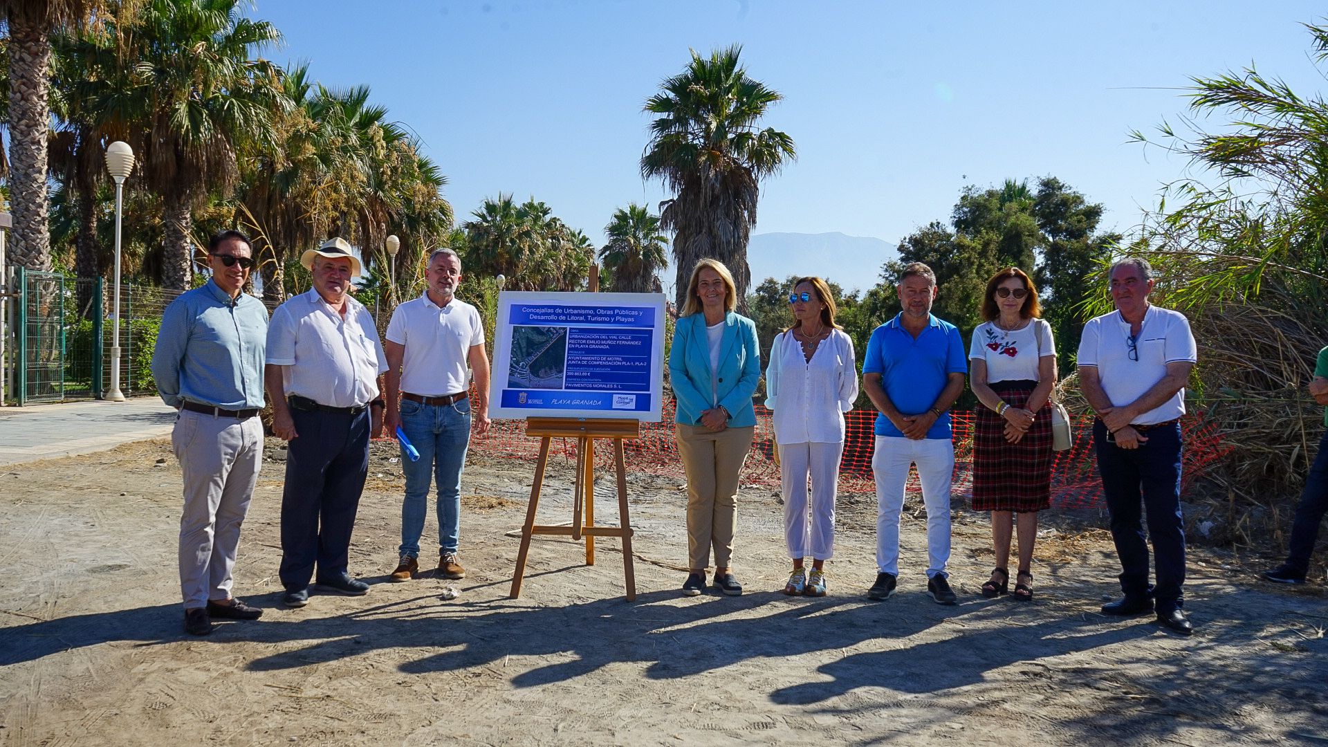 Playa Granada y playa de Poniente estarán unidas por un vial que construirá el ayuntamiento de Motril a partir de septiembre.